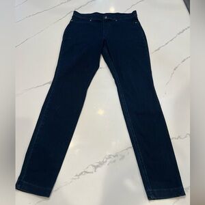 HUE Women’s Dark Blue Straight Leg Jeans